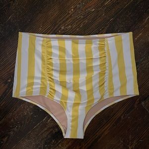 Kortni Jeane Ruched Swim Bottoms